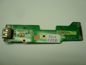 Платка USB Asus K72 X72 60-NZWUS1000-C01